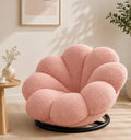 Pouf Fauteuil Design « Nuage » Pivotant rose